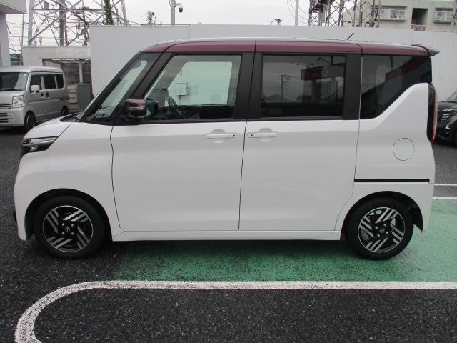 ルークス ハイウェイスター　Ｘ　当社社用車　後期型　メモリーナビ（ＭＭ２２３Ｄ－Ｌ）　ＥＴＣ２．０　ナビ連動前後ドライブレコーダ　アラウンドビューモニター　車線逸脱警報装置　エマージェンシーブレーキ　ＳＯＳコール　純正アルミホイール（45枚目）