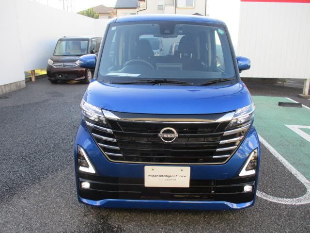 ルークス ハイウェイスター　Ｘ　当社社用車　禁煙車　エマージェンシーブレーキ　ナビ連動前後ドライブレコーダ　メモリーナビ（ＭＭ２２３Ｄ－Ｌ）　ＥＴＣ２．０　両側電動スライドドア　車線逸脱警報システム　ＳＯＳコール　純正アルミホイール（46枚目）