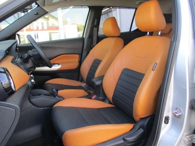 キックス Ｘ　ツートーンインテリアエディション　禁煙車　プロパイロット　メモリーナビ（ＭＭ３２０Ｄ－Ｌ）　エマージェンシーブレーキ　前後ドライブレコーダー　アラウンドビューモニター　車線逸脱警報装置　シートヒーター　純正アルミホイール　ワンオーナー（21枚目）