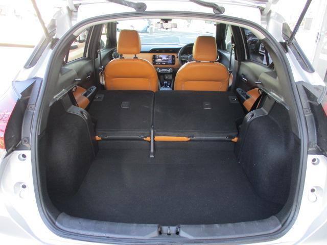 キックス Ｘ　ツートーンインテリアエディション　禁煙車　プロパイロット　メモリーナビ（ＭＭ３２０Ｄ－Ｌ）　エマージェンシーブレーキ　前後ドライブレコーダー　アラウンドビューモニター　車線逸脱警報装置　シートヒーター　純正アルミホイール　ワンオーナー（38枚目）