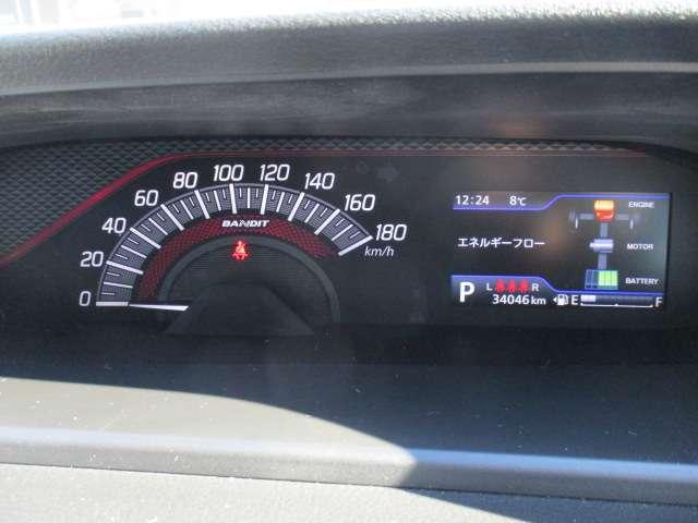 ソリオバンディット ハイブリッドMV 禁煙車 誤発進抑制機能 全方位カメラ ドライブレコーダー 純正メモリーナビ デュアルカメラブレーキサポート 後席モニター 両側電動スライド ETC2.0 シートヒータ 社外アルミホイール ワンオーナー(11枚目)