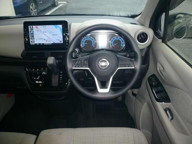 デイズ X 660 X 禁煙車 9インチモニターナビ 全周囲カメラ 前後ドライブレコーダー ETC 踏み間違い防止アシスト エマージェンシーブレーキ 横滑り防止装置 アイドリングストップ 前後プラスチックバイザー(19枚目)