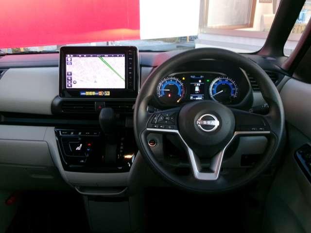 ルークス ６６０　Ｘ　社用車　禁煙車　ナビ　ＡＶＭ　ドラレコ（3枚目）