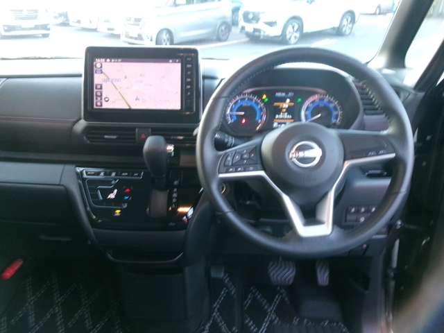 ルークス ６６０　ハイウェイスターＧターボ　社用車　禁煙車　ナビ　ＡＶＭ　ドラレコ（3枚目）