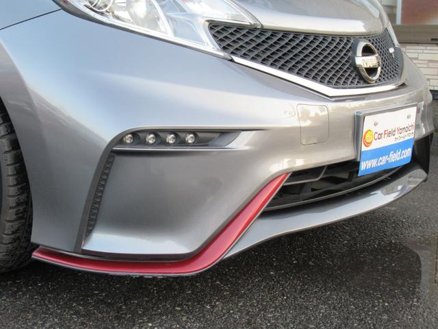 ノート ニスモ　Ｓ　純正ナビ　ＴＶ　ニスモ専用レカロシート　ニスモマフラー　ＢＢＳ１７インチＡＷ　ニスモ専用エアロ　２６０ｋｍメーター　プッシュスタート　スマートキー　ＬＥＤヘッドライト　オートライト　バックフォグ（52枚目）