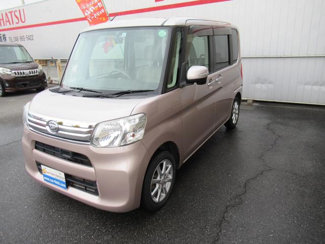 タント Ｇ　ＳＡ　社外ナビ　フルセグＴＶ　Ｂカメラ　前後ドラレコ　両側パワースライドドア　プッシュスタート　スマートキー　衝突被害軽減ブレーキ　エコアイドル　セキュリティアラーム　純正１４インチＡＷ（6枚目）