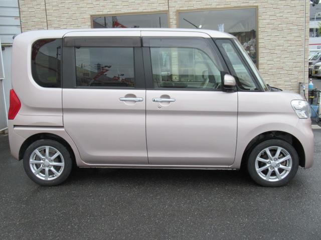 タント Ｇ　ＳＡ　社外ナビ　フルセグＴＶ　Ｂカメラ　前後ドラレコ　両側パワースライドドア　プッシュスタート　スマートキー　衝突被害軽減ブレーキ　エコアイドル　セキュリティアラーム　純正１４インチＡＷ（8枚目）