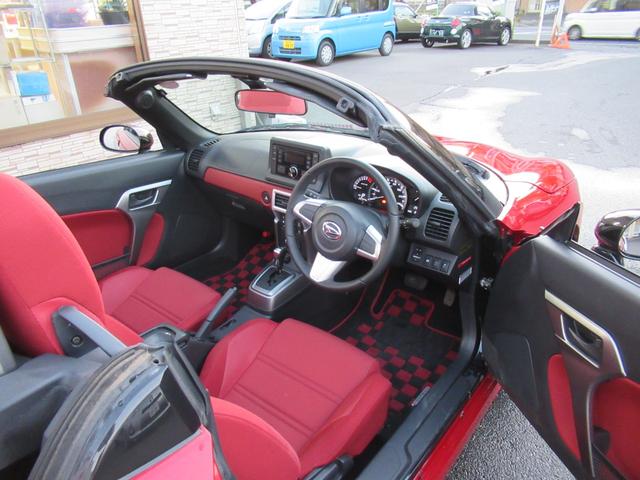 コペン セロ アクティブトップ 7速スポーツシフト トランクイージークローザー プッシュスタート スマートキー ドライブレコーダー LEDヘッドライト フォグランプ シートヒーター エコアイドル 純正16インチAW(27枚目)