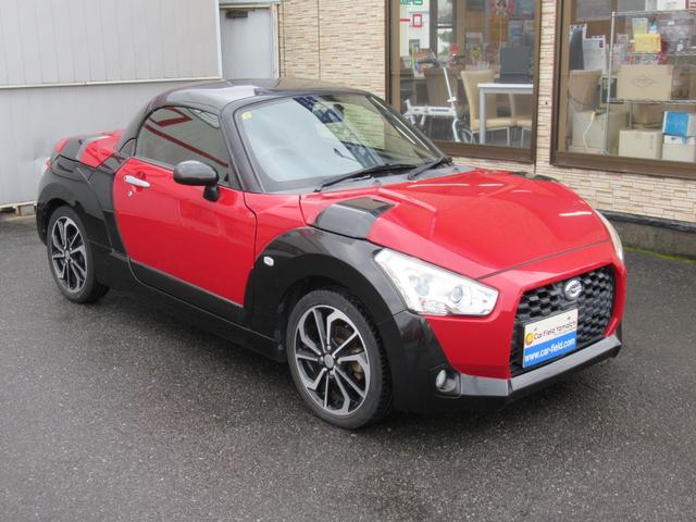 コペン エクスプレイ 社外ナビ フルセグTV Bカメラ LEDヘッドライト フォグ プッシュスタート スマートキー トランクイージークローザー ステアリングスイッチ シートヒーター エコアイドル 7速スポーツシフト(4枚目)