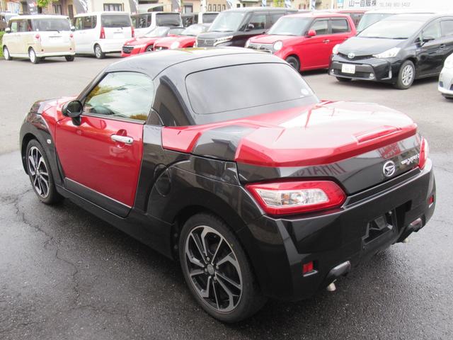 コペン エクスプレイ 社外ナビ フルセグTV Bカメラ LEDヘッドライト フォグ プッシュスタート スマートキー トランクイージークローザー ステアリングスイッチ シートヒーター エコアイドル 7速スポーツシフト(7枚目)