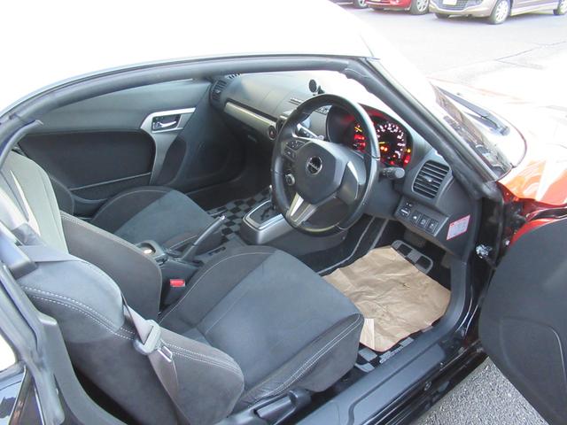 コペン エクスプレイ　Ｓ　レカロＳ　ビルシュタインショック　ＭＯＭＯステ　Ｄラッピング　Ｂｌｕｅｔｏｏｔｈオーディオ　ＥＴＣ　パドルシフト　ＬＥＤヘッドライト　フォグ　オートライト　トランクイージークローザー　シートヒーター（10枚目）