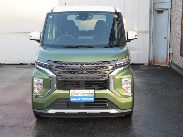 ｅＫクロススペース Ｇ　プラスエディション　純正９インチナビ　ＴＶ全方位モニター　ＥＴＣ　前後ドラレコ　両側パワスラ　Ｒサーキュレーター　衝突被害軽減ブレーキ　車線逸脱警報　ＬＥＤヘッドライト　フォグ　オートライト　プッシュスタート　スマートキ（2枚目）