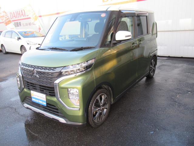 ｅＫクロススペース Ｇ　プラスエディション　純正９インチナビ　ＴＶ全方位モニター　ＥＴＣ　前後ドラレコ　両側パワスラ　Ｒサーキュレーター　衝突被害軽減ブレーキ　車線逸脱警報　ＬＥＤヘッドライト　フォグ　オートライト　プッシュスタート　スマートキ（6枚目）