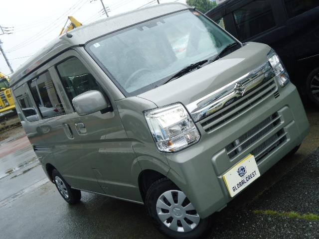 エブリイ ジョインターボ　届出済未使用車　レーダーブレーキサポート　シートヒーター　後席ヒーター　コーナーセンサー　ＬＥＤヘッドライト　プッシュスタート　スライドドアクローザー　電動格納式ミラー　メーカー保証（5枚目）
