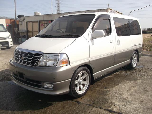 トヨタ グランドハイエース リミテッド エクセレントエディション ７人乗り サンルーフ 社外１７インチａｗ ローダウン ｅｔｃ 59 8万円 平成14年 02年 神奈川県 中古車 価格 Com