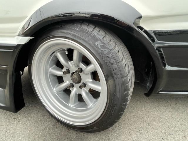 カローラレビン ＧＴ　ＡＰＥＸ　公認左ハンドル　３ドアハッチバック　エアコンパワステ付　２名乗車　エンジンフルオーバーホール済　ワイドフェンダー　ロールケージ　社外ハンドル　ワタナベ深リム１５インチ　ブリッドバケットシート　ＥＴＣ付（22枚目）