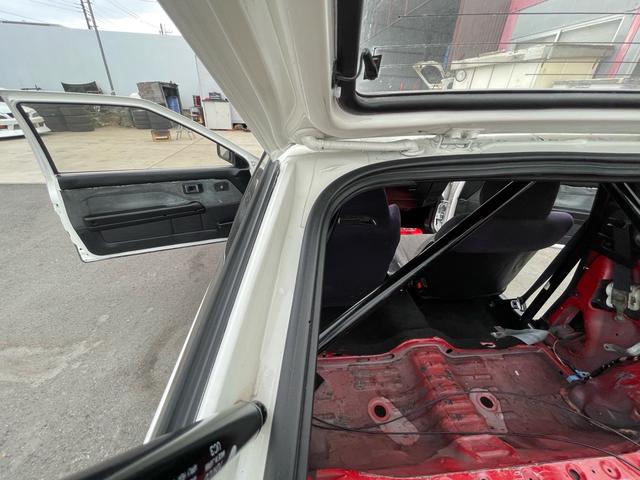 カローラレビン ＧＴ　ＡＰＥＸ　公認左ハンドル　３ドアハッチバック　エアコンパワステ付　２名乗車　エンジンフルオーバーホール済　ワイドフェンダー　ロールケージ　社外ハンドル　ワタナベ深リム１５インチ　ブリッドバケットシート　ＥＴＣ付（42枚目）