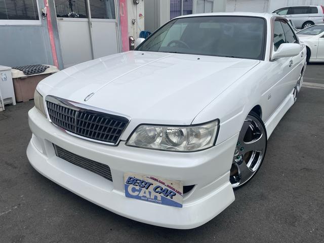 ローレル ２５メダリスト　公認５速　ＲＢ２５ＤＥＴ載せ替え　後期フェイス　社外フルエアロ　ステンマフラー　車高調　前置きインタークーラー　社外エアクリーナー　ワークＬＳ２０インチホイール（2枚目）