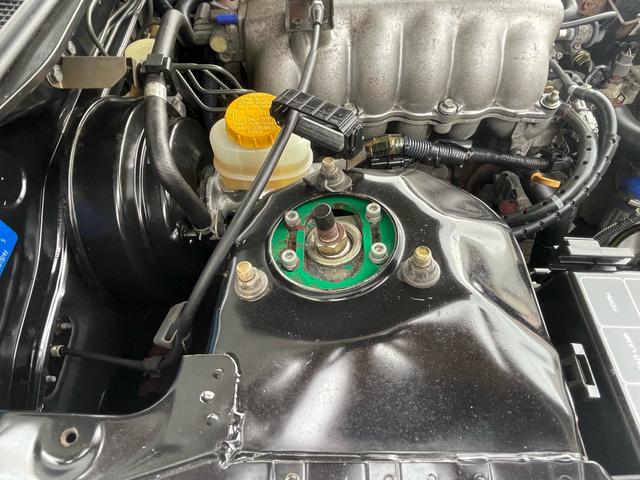 ローレル ２５メダリスト　公認５速　ＲＢ２５ＤＥＴ載せ替え　後期フェイス　社外フルエアロ　ステンマフラー　車高調　前置きインタークーラー　社外エアクリーナー　ワークＬＳ２０インチホイール（43枚目）