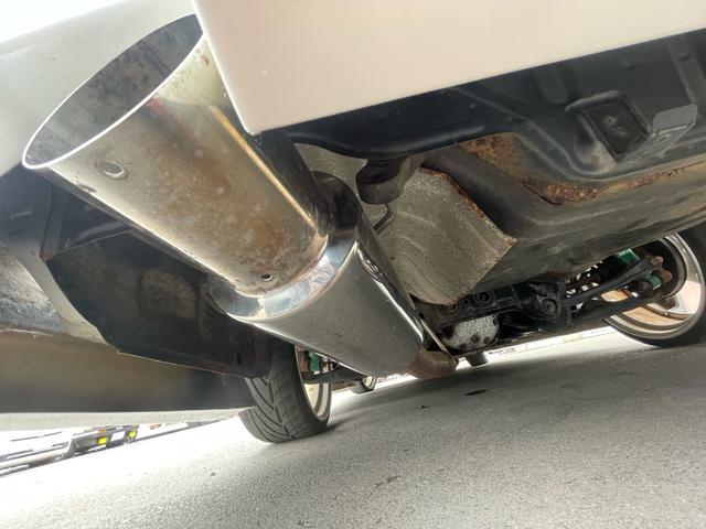 ローレル ２５メダリスト　公認５速　ＲＢ２５ＤＥＴ載せ替え　後期フェイス　社外フルエアロ　ステンマフラー　車高調　前置きインタークーラー　社外エアクリーナー　ワークＬＳ２０インチホイール（64枚目）