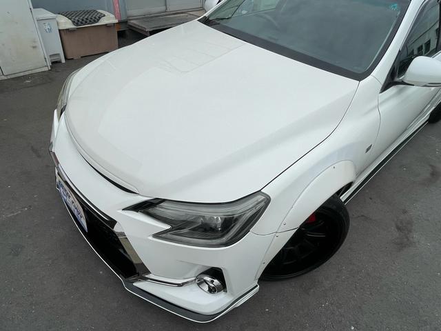 マークＸ ３５０Ｓ　公認６速　３５０Ｓ　Ｇ‘ｓ仕様ＳＡＲＤ６速キット　サンルーフ付　ＨＫＳ車高調　アルパイン８インチナビＴＶ　ステアリング連動　バックカメラ　１８インチアルミ　前後タワーバー　スマートキー×２（13枚目）