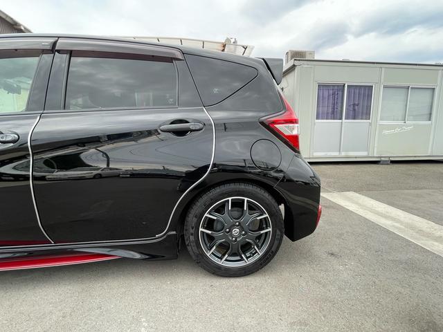 ノート ｅ－パワーニスモ　Ｓ　ワンオーナー　アルパイン９インチナビＴＶ　アラウンドビューモニター　ＥＴＣ２．０　インテリジェントルームミラー　ブリッツ車高調　盗難防止装置　前後ドラレコ　センターアームレスト　専用コンピューター（19枚目）