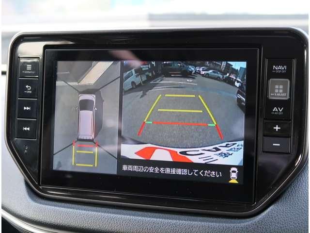 ムーヴ カスタム　ＲＳ　ハイパーＳＡＩＩＩ　ダイハツ純正８型ナビ　全方カメラ　フルセグＴＶ　ＭサーバーＳＤ　Ｂｌｕｅｔｏｏｔｈ　ＨＤＭＩ　ＥＴＣ車載器　衝突軽減ブレーキ　誤発進抑制　Ｐセンサー　車線逸脱警報　前後ドライブレコーダー　純正エアロ（5枚目）