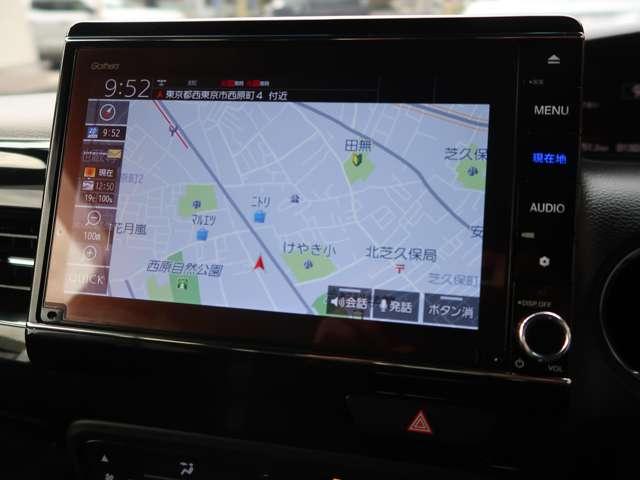 N-BOXカスタム EXターボ ホンダセンシング 純正8型ナビ ドラレコETC(3枚目)