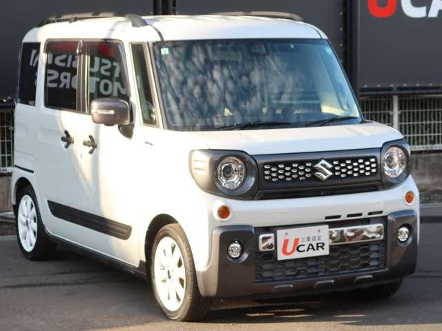 スペーシアギア ハイブリッドXZ 純正ナビ ETC 禁煙車 ワンオーナー(4枚目)