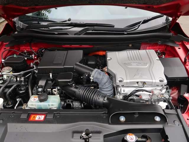 エクリプスクロスPHEV G カラードPKG ナビ 禁煙 バッテリー90パ(19枚目)