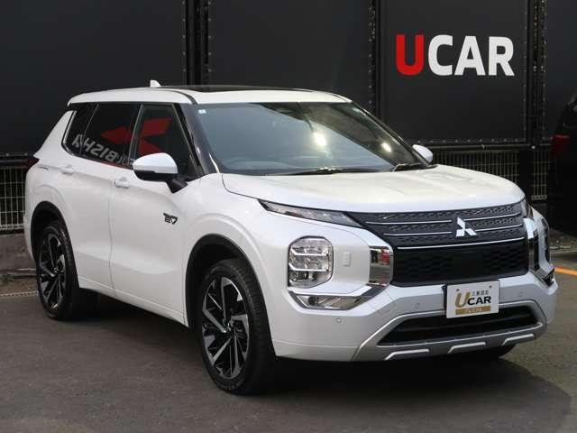 アウトランダーPHEV P 社有車UP スマホ連携ナビ 全方位カメラ ETC(5枚目)