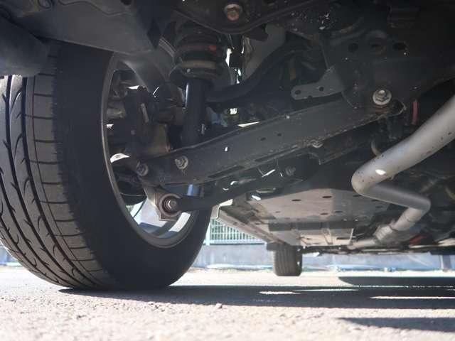 サビもなくキレイな足回りの画像