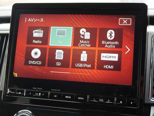 フルセグＴＶ　ＤＶＤ再生　Ｂｌｕｅｔｏｏｔｈ接続　ＵＳＢ接続可能