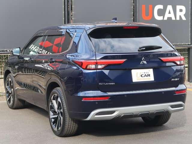 アウトランダーPHEV P ワンオーナー 本革シート 三菱純正9型スマホ連携ナビ Bluetooth USB 全周囲カメラ ETC2.0 AC1500W電源 電動パノラマサンルーフ マイパイロット 駆動用バッテリー残存容量96%(6枚目)