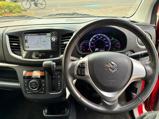 ワゴンR 20周年記念車 スマートフォン連携ナビ装着車 バックカメラ ドライブレコーダー前後 レーダーブレーキサポート(22枚目)