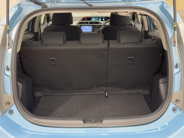 アクア S スマートキープッシュスタート キーレスエントリ イモビ ナビ&TV オートエアコン デュアルエアバック ESC Bカメラ パワーウィンドウ AUX端子 ETC アルミホイール SRS ワンセグTV(17枚目)