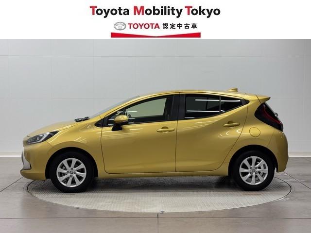 アクア Z LEDヘッドライト スマートキー 100V電源 イモビライザー アルミホイール ドライブレコーダー オートクルーズコントロール 点検記録簿 フルセグTV エアコン ESC ナビ&TV ETC キーレス(3枚目)