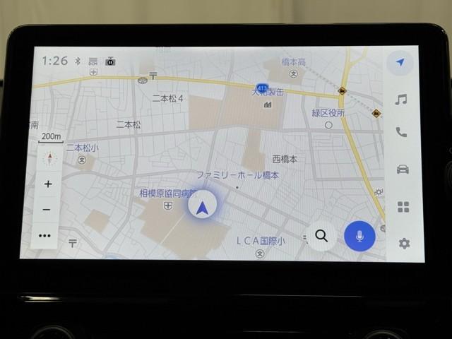 ナビゲーション付です。操作らくらく目的地設定ができますよ。　ナビがあると便利、初めて訪れる場所でもらくらく何処でもいけます。