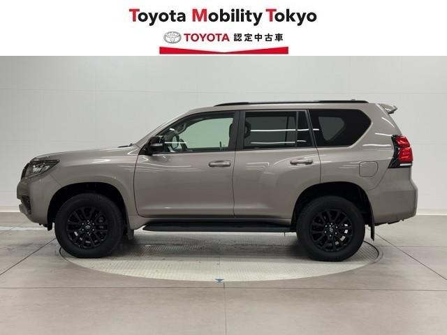 ランドクルーザープラド ＴＸ　Ｌパッケージ・ブラックエディション　ＴＳＳ　盗難防止システム　本革シート　ＡＢＳ　クルコン　ＬＥＤライト　パワーウィンドウ　パワステ　フルタイム４ＷＤ　アルミホイール　エアバッグ　電動パワーシート　キーレス　バックモニター　エアコン（3枚目）