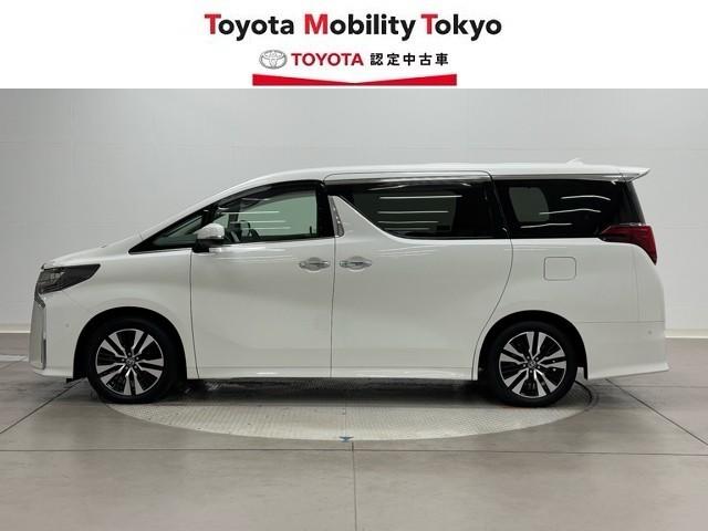 アルファード ２．５Ｓ　Ｃパッケージ　両電動ドア　Ｂモニタ　地デジ　定期点検記録簿　ＤＶＤ再生可能　リアオートエアコン　ナビテレビ　横滑り防止　クルコン　ＡＣ１００Ｖ電源　セキュリティ　ＥＴＣ車載器　ＬＥＤヘッドライト　スマートキー　３列（3枚目）