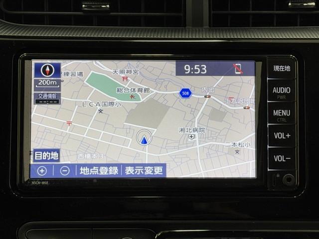 アクア S 車線逸脱警報システム BLUETOOTH バックカメラ ドラレコ ナビ&TV 前後障害物センサー 被害軽減ブレーキ オートライト デュアルエアバック メモリーナビ 格納ミラー ATハイビーム ETC(5枚目)