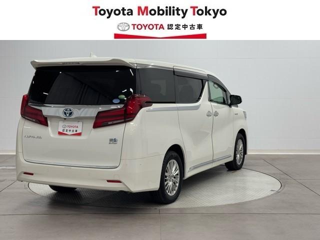 アルファードハイブリッド Ｇ　Ｆパッケージ　Ｂモニター　オートクルーズコントロール　地デジ　オートエアコン　ドライブレコーダー　電動シート　ＡＢＳ　エアバッグ　ＥＴＣ　点検記録簿　キーレス　盗難防止装置　メモリーナビ　横滑防止　３列シート（2枚目）