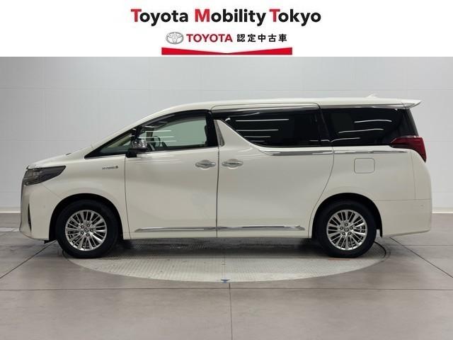 アルファードハイブリッド Ｇ　Ｆパッケージ　Ｂモニター　オートクルーズコントロール　地デジ　オートエアコン　ドライブレコーダー　電動シート　ＡＢＳ　エアバッグ　ＥＴＣ　点検記録簿　キーレス　盗難防止装置　メモリーナビ　横滑防止　３列シート（3枚目）