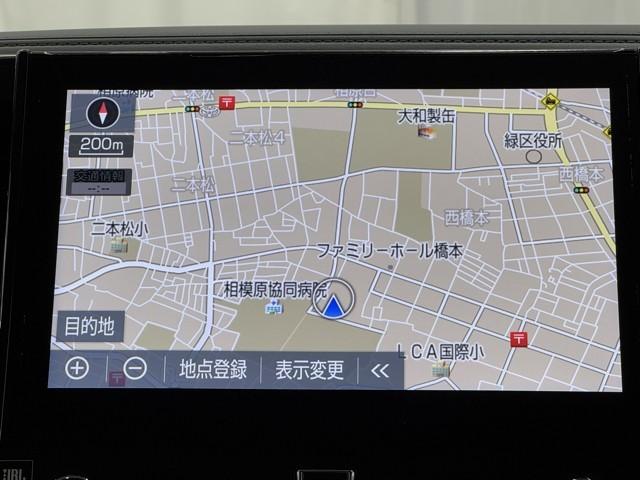 アルファードハイブリッド Ｇ　Ｆパッケージ　Ｂモニター　オートクルーズコントロール　地デジ　オートエアコン　ドライブレコーダー　電動シート　ＡＢＳ　エアバッグ　ＥＴＣ　点検記録簿　キーレス　盗難防止装置　メモリーナビ　横滑防止　３列シート（5枚目）