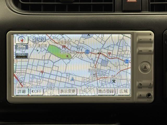 ナビゲーション付なので、何時何処でも行きたい場所へ。　ナビって無くて良いかなと思っていても一回使うと手放せませんよね。