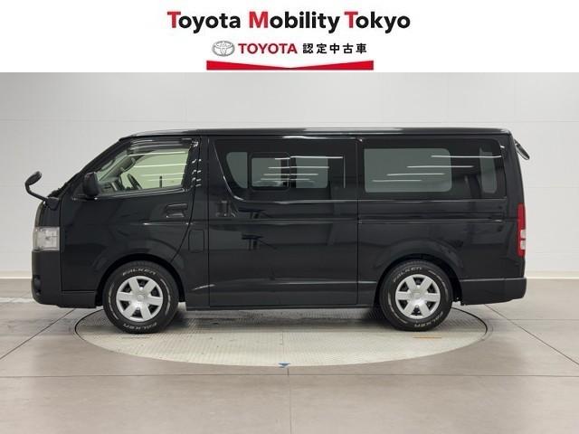 ハイエースバン ロングDX ブレーキサポート リアカメラ PW 運転席エアバッグ ナビテレビ 横滑り防止 整備点検記録簿 イモビ付 パワーステアリング エアコン ミュージックプレイヤー接続可 ABS キーレス ワンセグテレビ(3枚目)