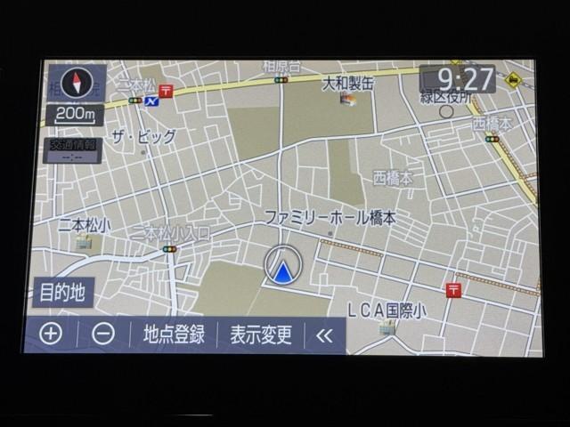 ナビゲーション付なので、何時何処でも行きたい場所へ。　ナビって無くて良いかなと思っていても一回使うと手放せませんよね。