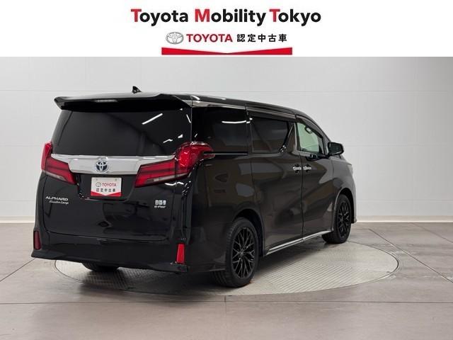 アルファードハイブリッド エグゼクティブラウンジＳ　ＬＥＤランプ　サンルーフ　ダブルエアコン　レザーシート　４ＷＤ　アルミ　ミュージックプレイヤー接続可　ＤＶＤプレーヤー　ＥＴＣ　ドラレコ　クルーズコントロール　スマートキー　電動シート　ＡＣ１００Ｖ（2枚目）