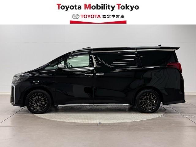 アルファードハイブリッド エグゼクティブラウンジＳ　ＬＥＤランプ　サンルーフ　ダブルエアコン　レザーシート　４ＷＤ　アルミ　ミュージックプレイヤー接続可　ＤＶＤプレーヤー　ＥＴＣ　ドラレコ　クルーズコントロール　スマートキー　電動シート　ＡＣ１００Ｖ（3枚目）