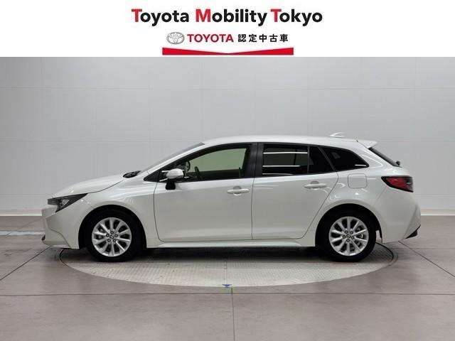 カローラツーリング ハイブリッド S インテリジェントクリアランスソナー AC100V ドラレコ付き Rカメラ AAC LEDライト メディアプレイヤー接続 1オーナー車 横滑防止装置 クルコン ETC車載器 ナビ&TV スマートキー(3枚目)